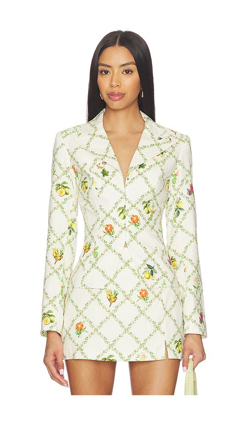 Amanda Uprichard Alana Jacket in Beige. - XS also in