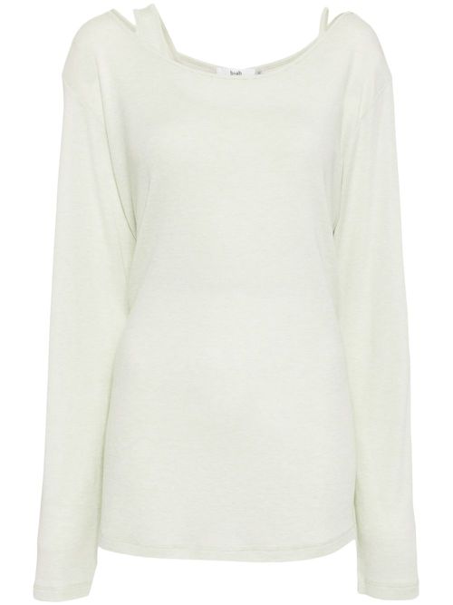 Two-piece knitted top - Green