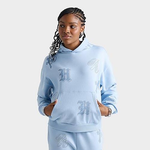 Women's Scarlet Pullover Hoodie in Clear Sky