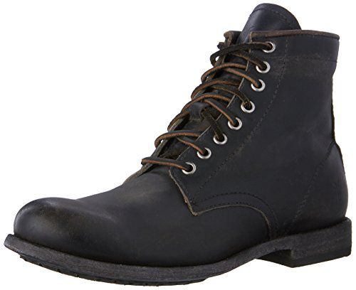 Frye Tyler Lace Up Boots for Men Crafted from Soft Vintage Leather with Blake Construction