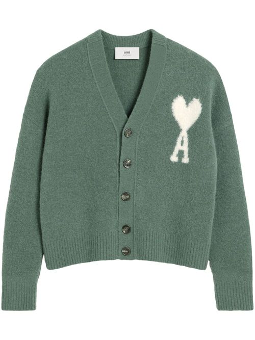 Ami de Coeur cardigan - Green