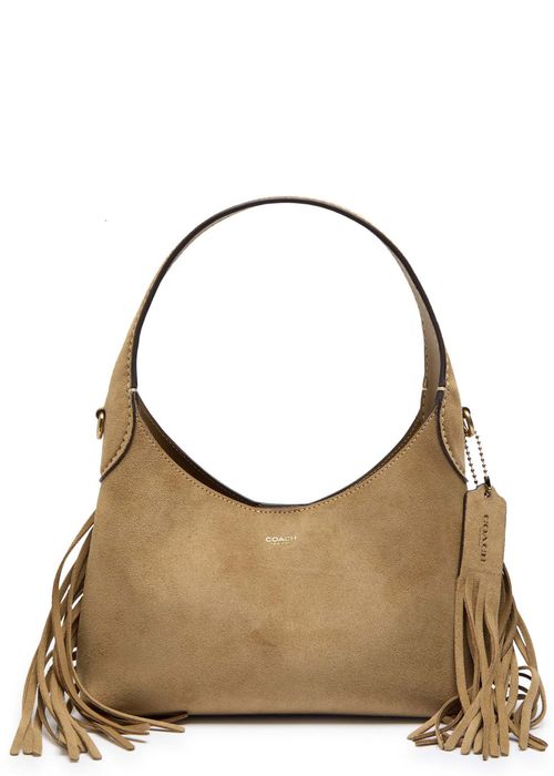 Coach Brooklyn 23 Suede Cross-body bag
