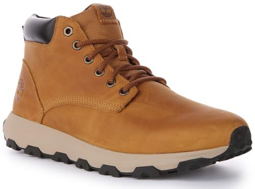 Timberland Mens Winsor Park Chukka Full Grain Leather Wheat Boots