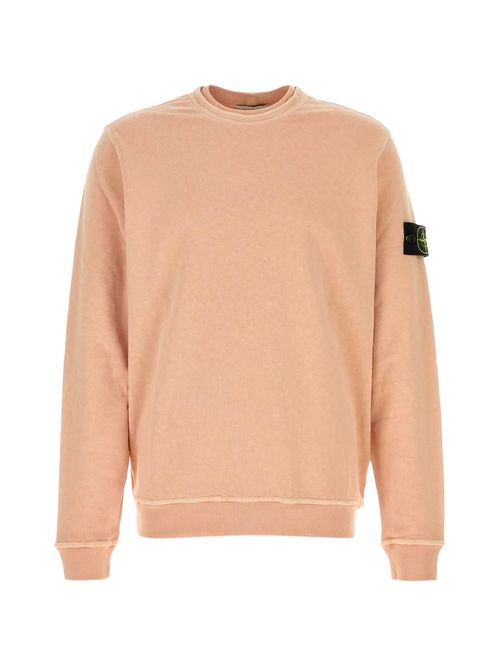 Crewneck Sweatshirt with Badge Detail