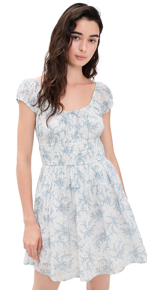Rosewood Dress White/Surf