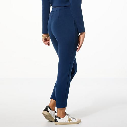 WynneLayers 360stretch Pull-On Skinny Pant - White