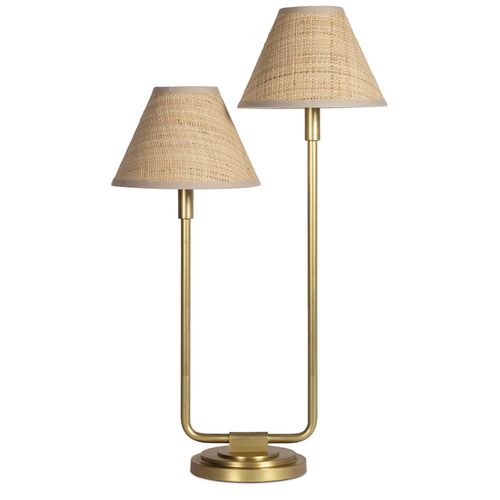 Natural Brass Table Lamp from the Polly Collection