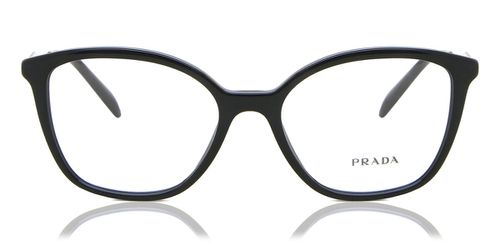 Prada PR 02ZV 1AB1O1 Women’s Eyeglasses Black Size 54 - Blue Light Block Available