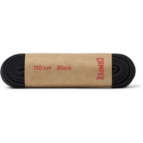 CAMPER Laces - Unisex Shoelaces - Black, , Cotton fabric