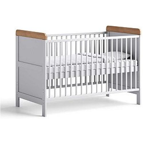 Little Acorns Classic Cot Bed - White & Oak
