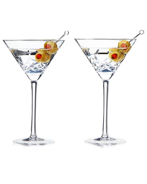 Viski Admiral Crystal Martini Glasses