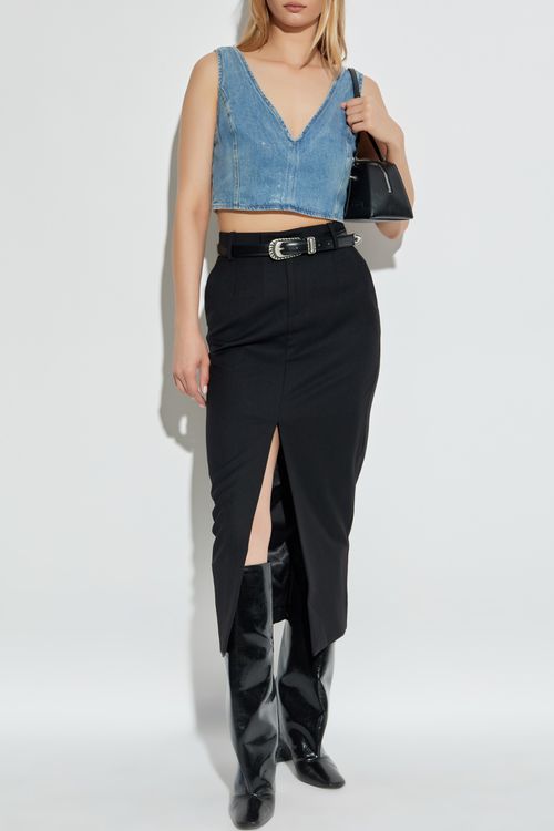 Denim Top 'Illian', Women's, Blue