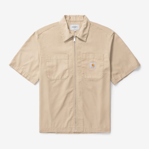 Carhartt WIP Short Sleeve Sandler Shirt - Sable - unisex