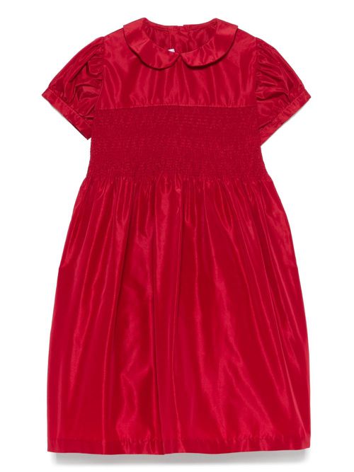 Taffeta dress - Red