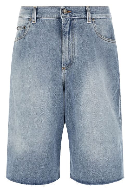 Denim Bermuda Shorts