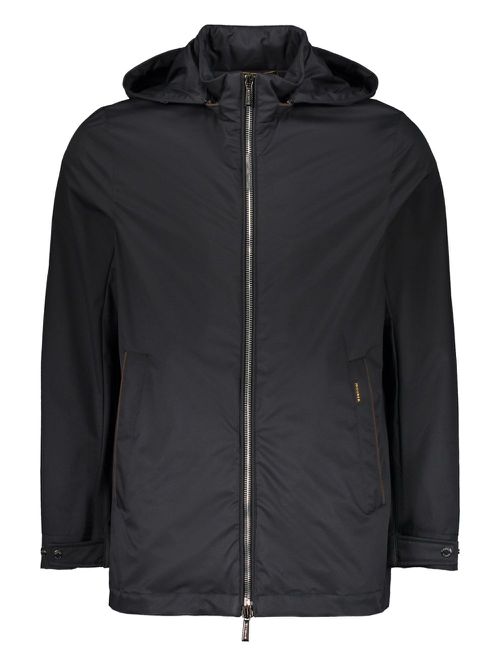 Moorer Aviona hooded jacket - Blue