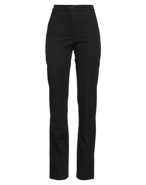 Woman Pants Black Size 8 Cotton, Elastane