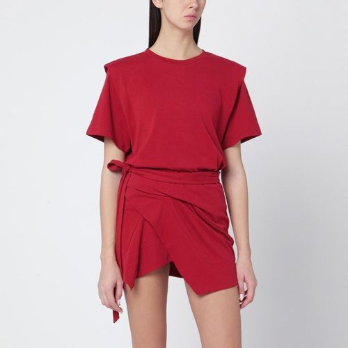 Isabel Marant Cherrycoloured Zelitos Cotton Tshirt