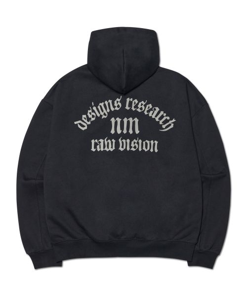 R. V ARCH LOGO HOODED ZIP-UP