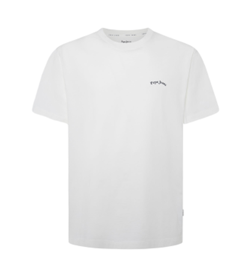 Pepe Jeans for man. PM509636 Somerton T-shirt white (XS), Casual, Short sleeve, Organic Cotton, Sustainable