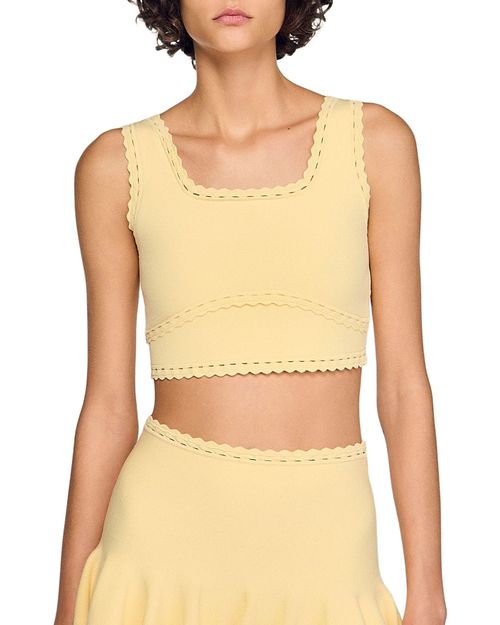 Telina Knit Crop Top