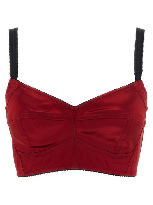 Bustier Top — Red