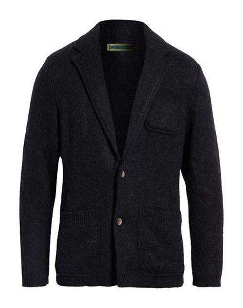 Man Cardigan Black Size 36 Acrylic, Polyamide, Mohair wool