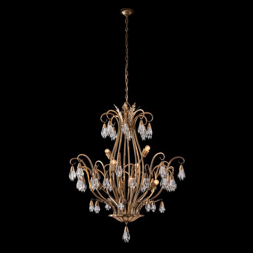 Winter Brass Chandelier from the Tulipani Collection