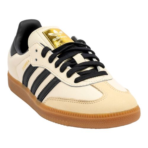 WOMENS SAMBA OG SNEAKERS - Cream M9/W10:- M9/W10