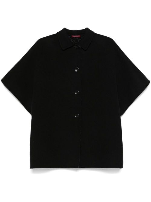 GG reversible coat - Black