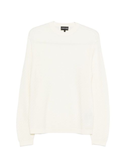 Wool crewneck sweater