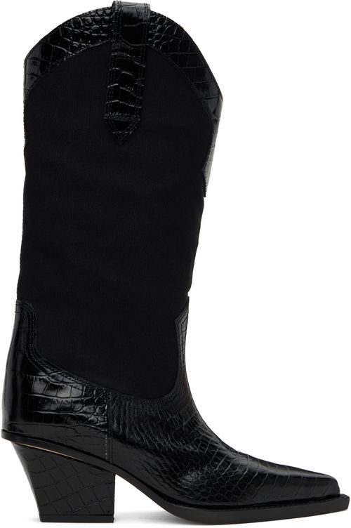 Paris Texas Black Rosario Boots