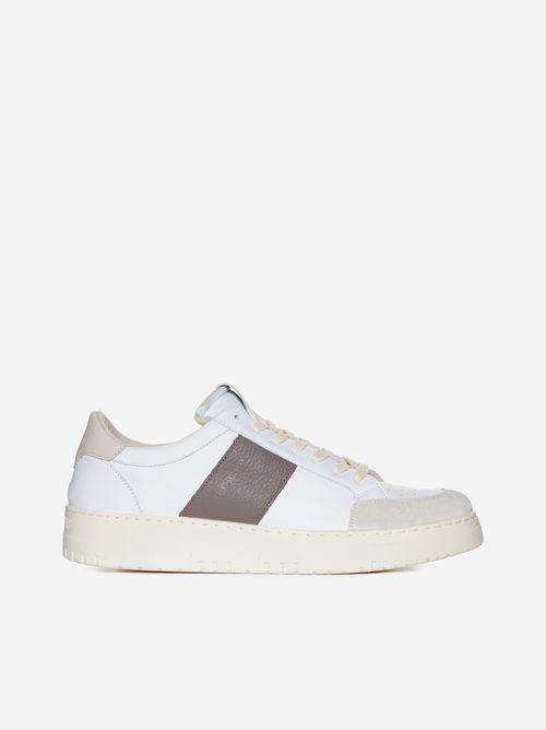 Sail leather sneakers