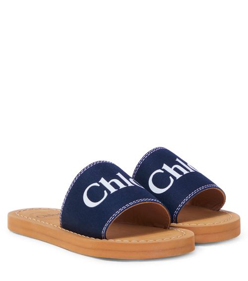 Chloé Kids Logo printed slides
