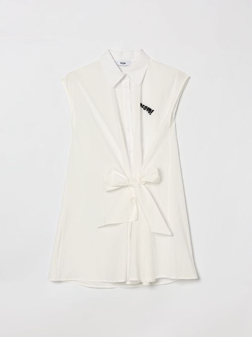 Dress Kids color White