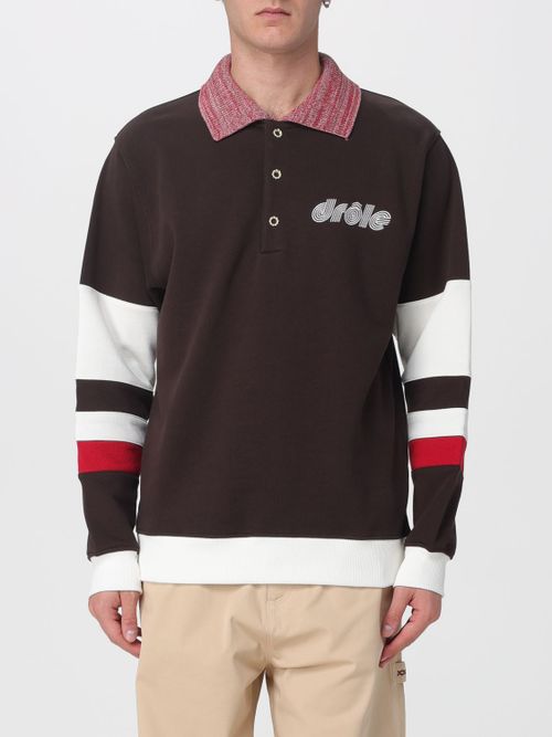 Sweatshirt DRÔLE DE MONSIEUR Men color Brown