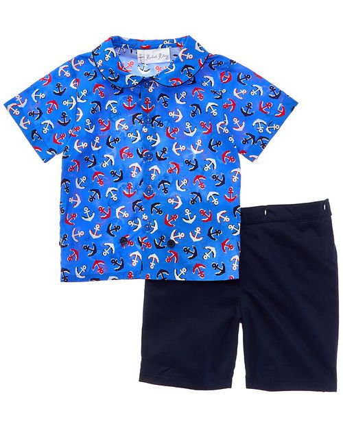Anchor Shirt & Short Set