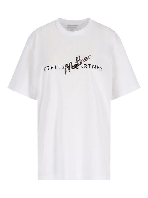 T-shirt logo with sequins