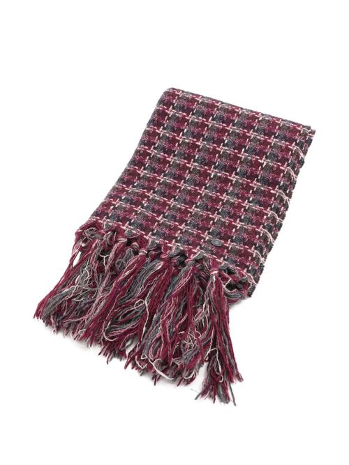 CHANEL Pre-Owned 2000s tweed scarf - Red