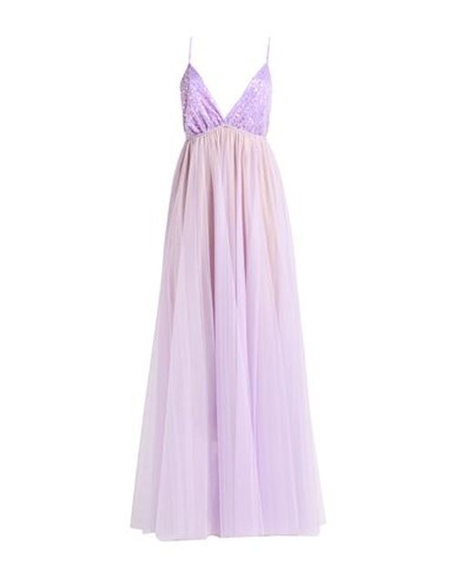 Woman Maxi dress Lilac Size 2 Polyester