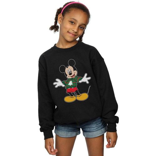 Mickey Mouse Christmas Jumper Stroke Sweatshirt