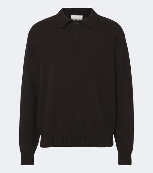 Rufus cashmere polo sweater