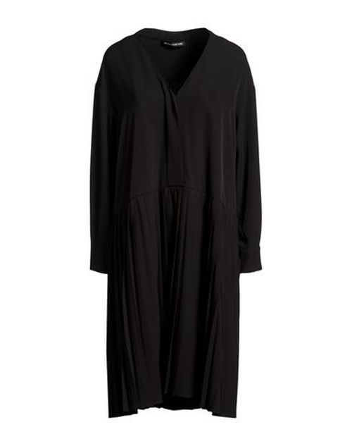 Woman Midi dress Black Size 4 Polyester, Elastane