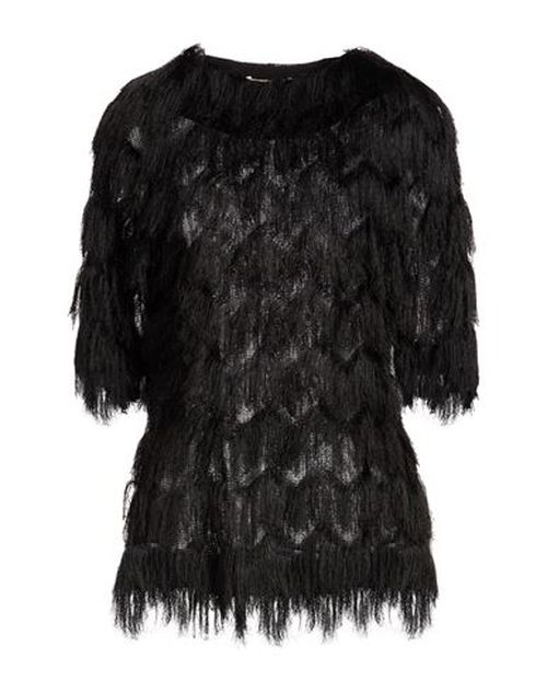 Woman Top Black Size 2 Polyester, Elastane
