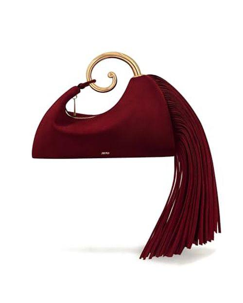 JW PEI Women's Nell Fringe Hardware Top Handle Bag