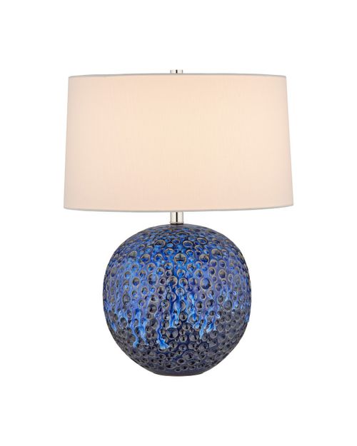 Blue Table Lamp from the Mantilla Collection