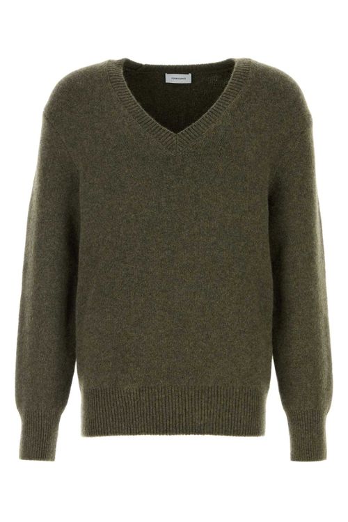 Neck Sweater — Green