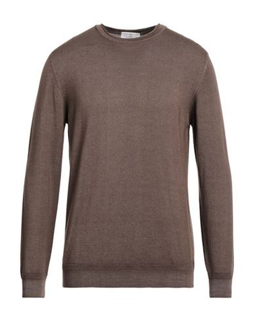Man Sweater Brown Size 44 Merino Wool