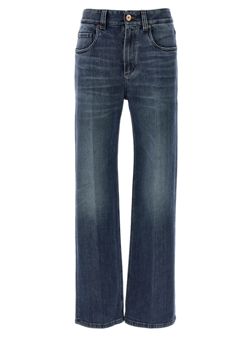 Contemporary Loose Jeans — Blue