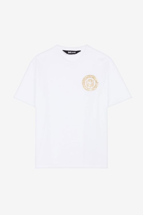 Just Cavalli Logo-print Cotton T-shirt